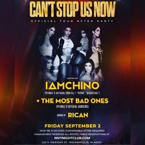 CAN'T STOP US NOW: Official Pitbull After Party