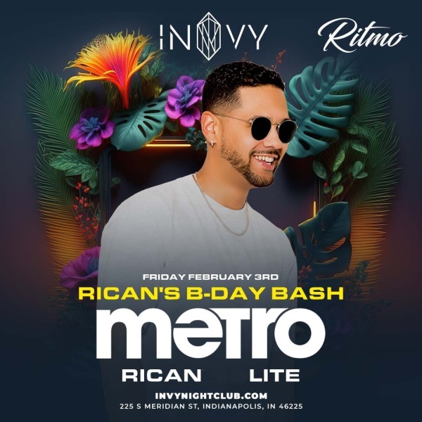 RITMO. RICAN'S BDAY PARTY