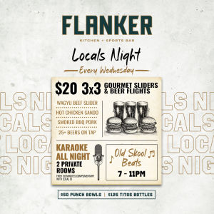Flyer: Locals Night
