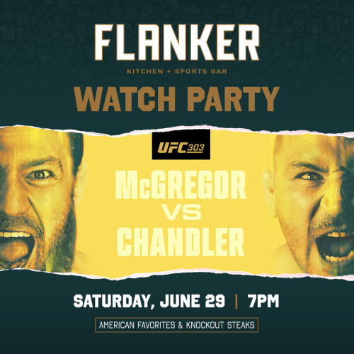 Flyer: UFC 303: McGregor vs. Chandler