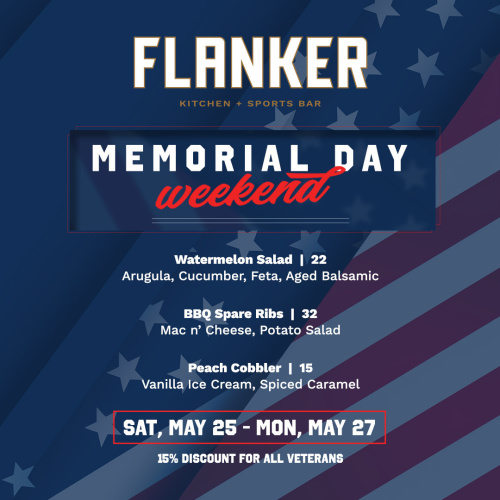 Flyer: Memorial Day Weekend