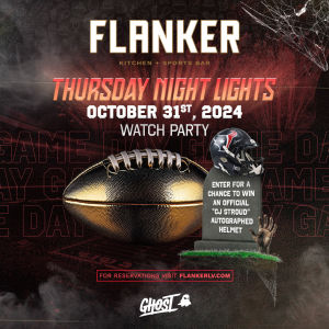 Flyer: Thursday Night Lights - CJ Stroud Autographed Helmet Giveaway