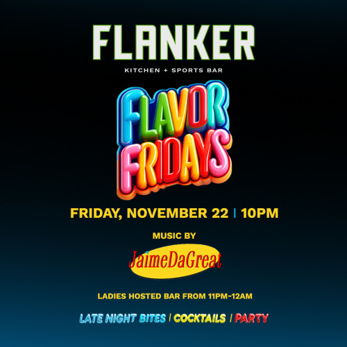 Flyer: Flavor Fridays