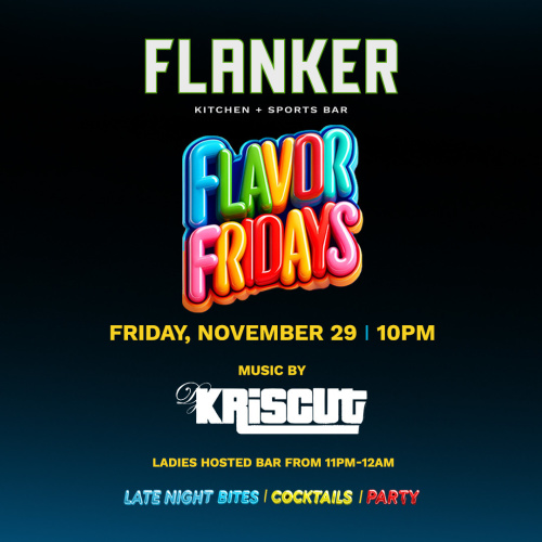 Flyer: Flavor Fridays