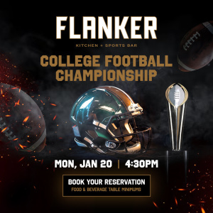 Flyer: The Flanker Bowl - National Championship