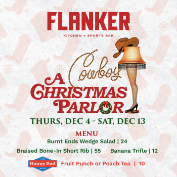 A Cowboy Christmas Parlor - Rodeo Week Flyer Image
