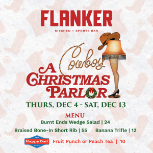 Flyer: A Cowboy Christmas Parlor - Rodeo Week