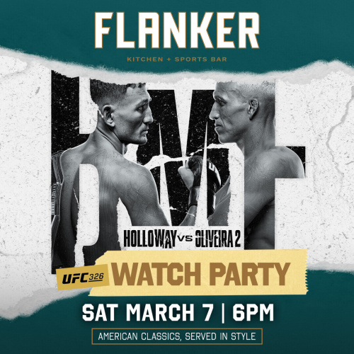 UFC 326: Holloway vs Oliveira 2 - Flyer