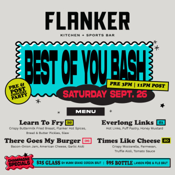 Best Of You Bash Pre & Post Concert Party Flyer Image