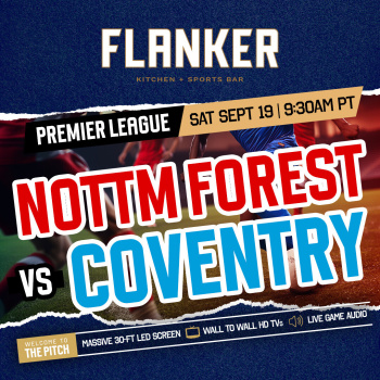 The Pitch: Nottm Forest vs Coventry Flyer Image