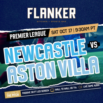The Pitch: Newcastle vs Aston Villa Flyer Image