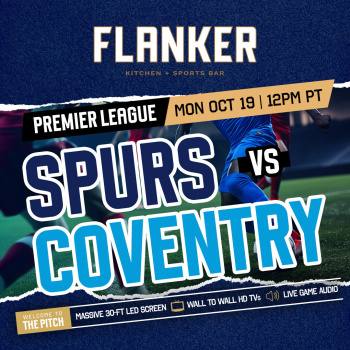 The Pitch: Spurs vs Coventry Flyer Image