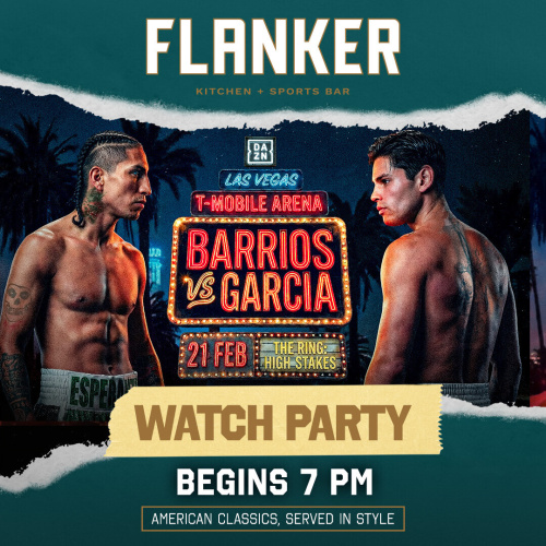 Fight Night: Ryan Garcia vs Mario Barrios - Flyer
