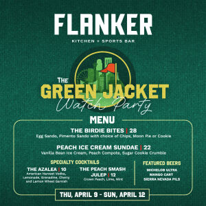 Flyer: The Green Jacket - Watch Party