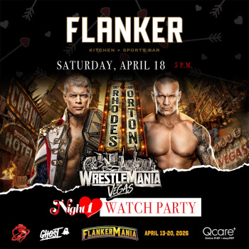 FlankerMania Week - Wrestlemania Night 1 Flyer Image