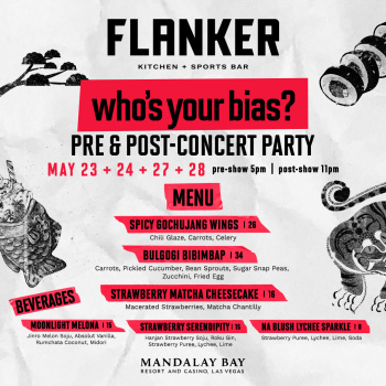 Whos Your Bias Pre & Post Concert Party Flyer Image