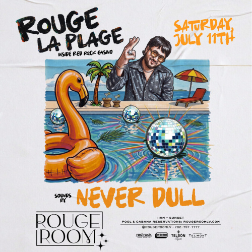 Rouge La Plage: Never Dull - Flyer