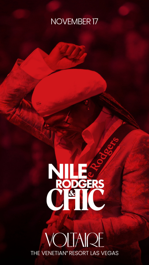 Nile Rodgers & CHIC - Flyer