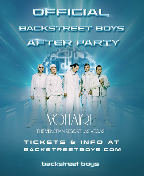 Official Backstreet Boys Afterparty - Flyer