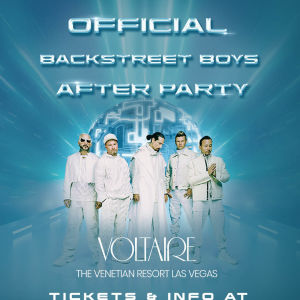 Flyer: Official Backstreet Boys Afterparty