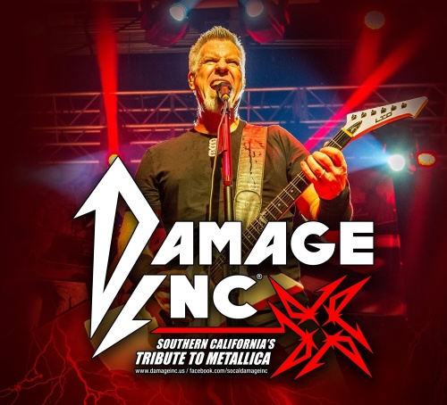 Damage Inc. Metallica Tribute Band After Party - Flyer