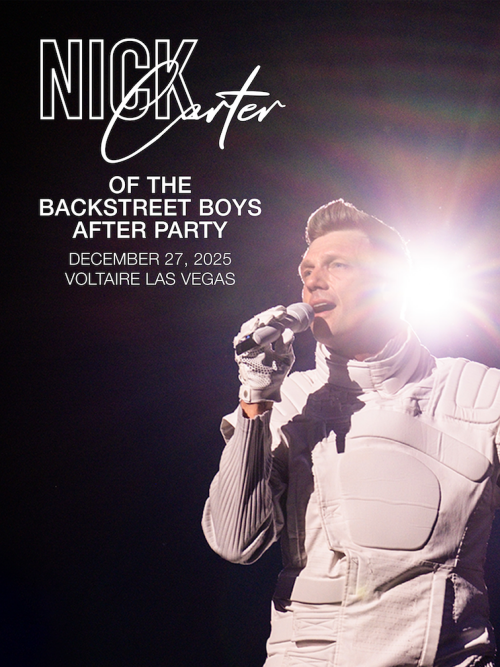 Nick Carter of the Backstreet Boys After Party - Flyer