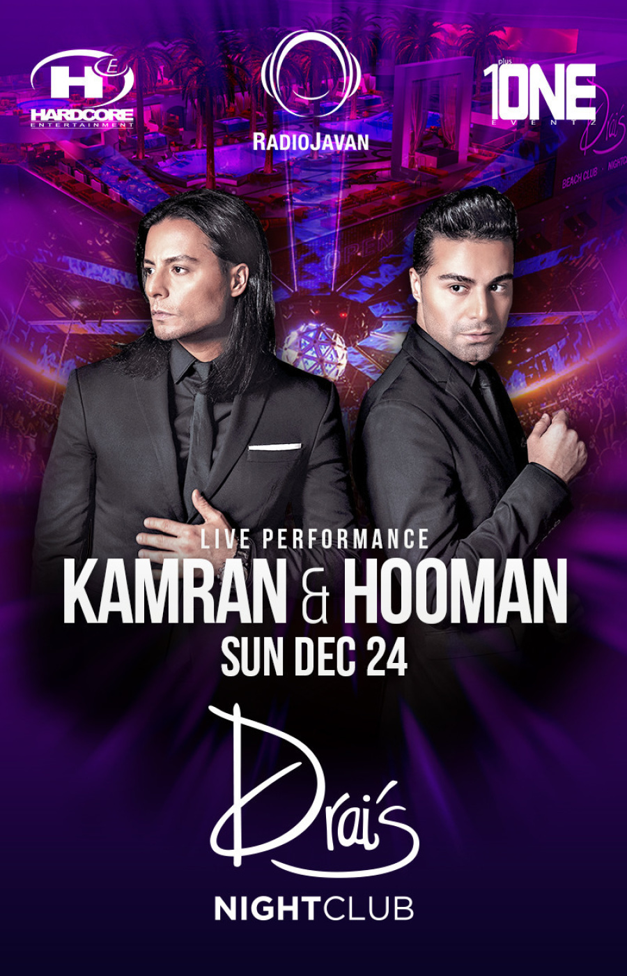 KAMRAN & HOOMAN at Drai's Nightclub thumbnail