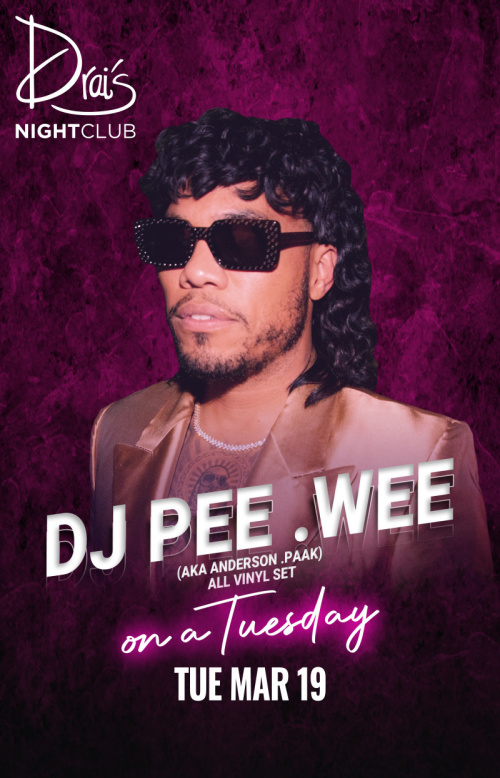 Flyer: DJ Pee .Wee