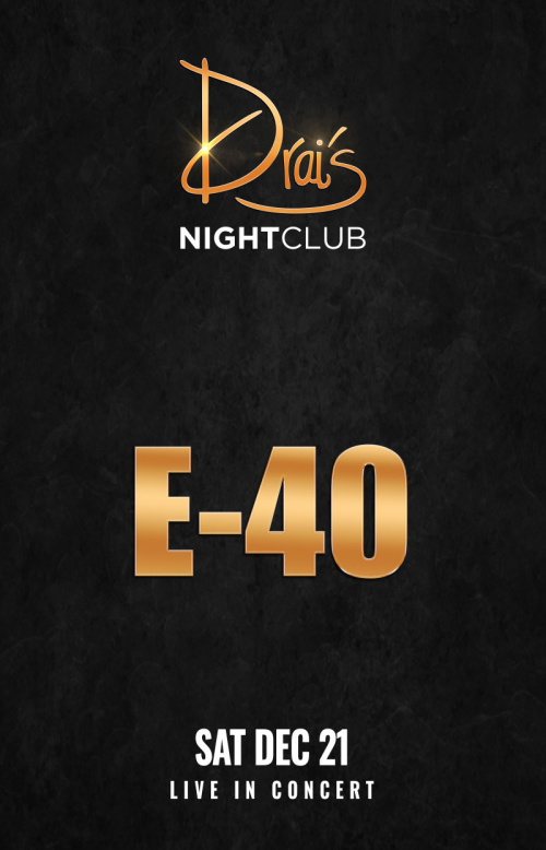 E-40 at Drai's Nightclub thumbnail