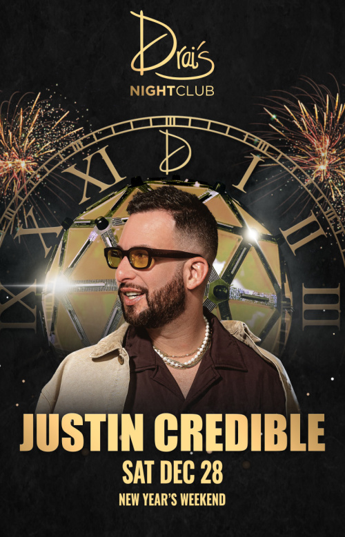 Justin Credible - Flyer