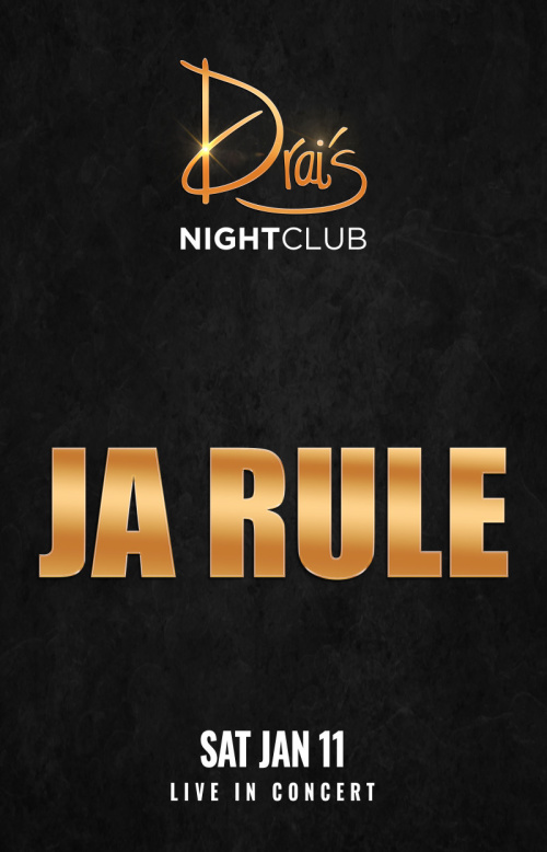 JA RULE - Flyer