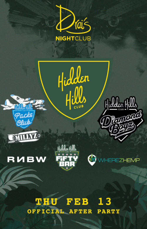 Hidden Hills Takeover - Flyer