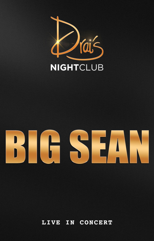 BIG SEAN - Flyer