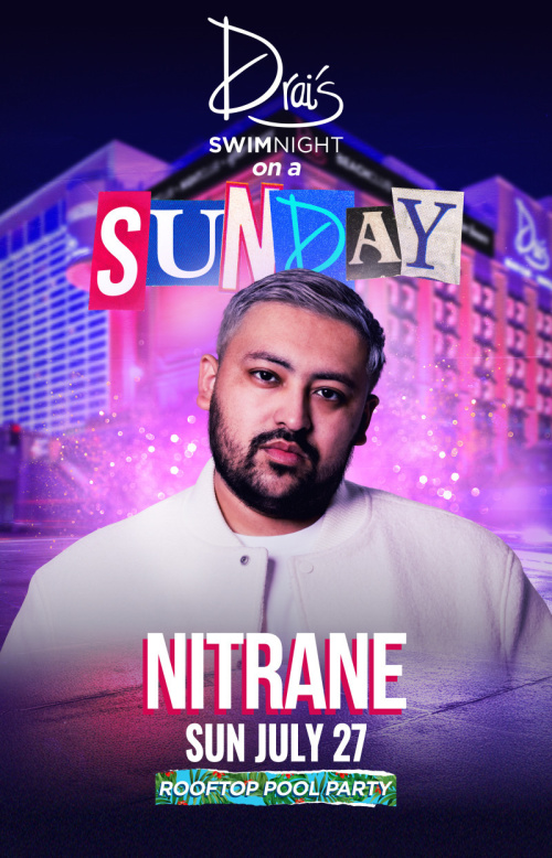 Drai's On a Sunday Swim Night - Flyer