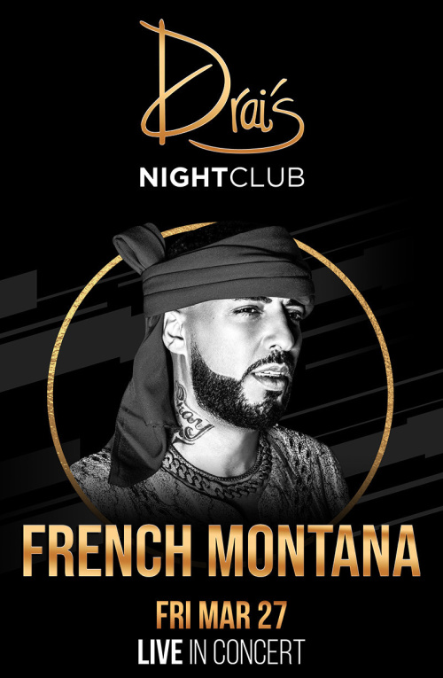 French Montana Las Vegas Tickets, Fri Mar 27 | Drai&#39;s Nightclub
