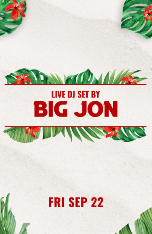Big Jon - Flyer