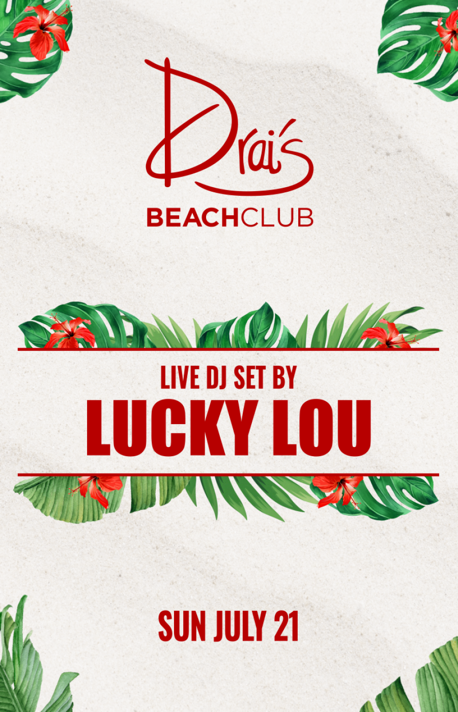 DJ Lucky Lou at Drai's Beach Club thumbnail