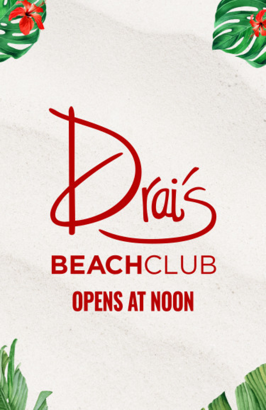 Special Guest at Drai's Beach Club thumbnail