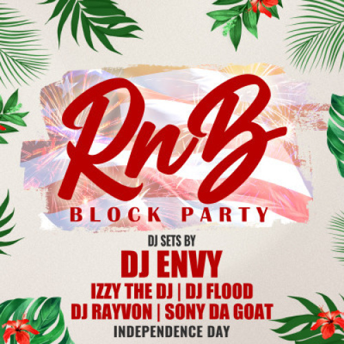 R&B Block Party - Flyer
