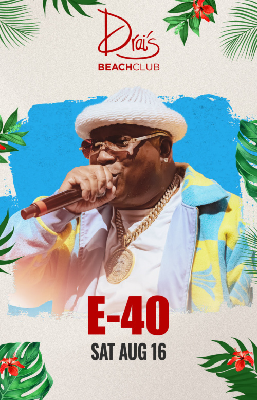 E-40 at Drai's Beach Club thumbnail