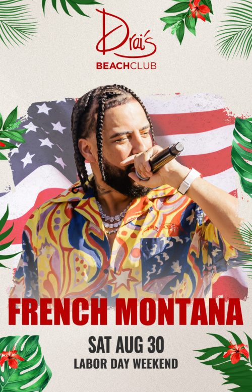 FRENCH MONTANA at Drai's Beach Club thumbnail