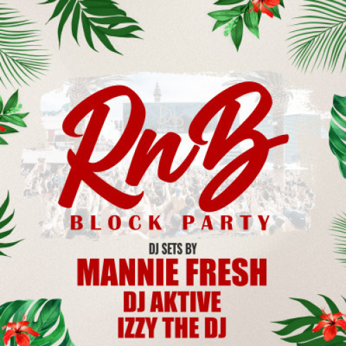 R&B Block Party - Flyer