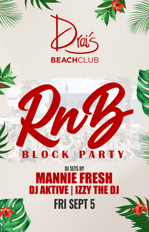 R&B Block Party at Drai's Beach Club thumbnail