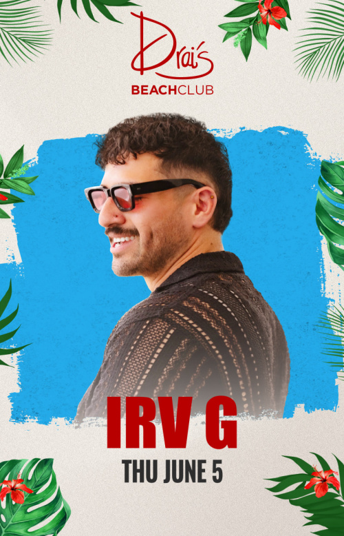 DJ IRV G - Flyer