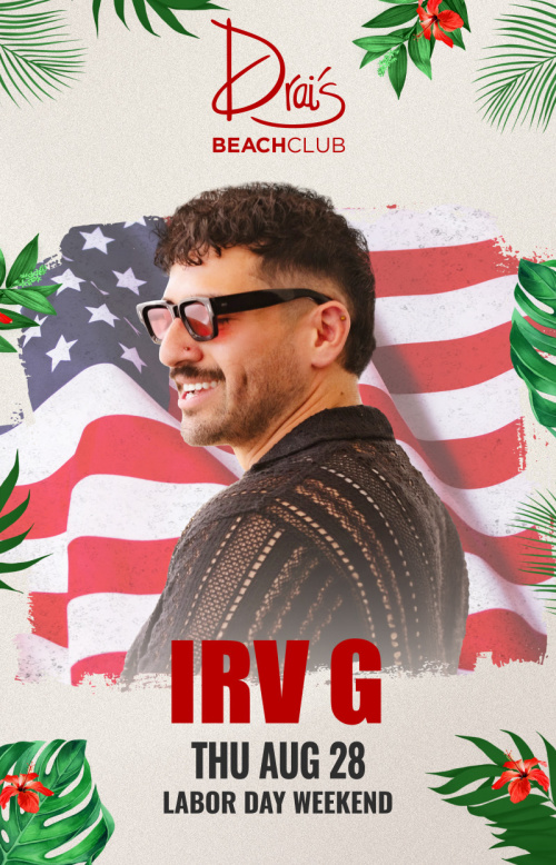 DJ IRV G - Flyer
