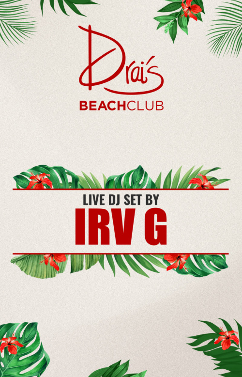 DJ IRV G - Flyer