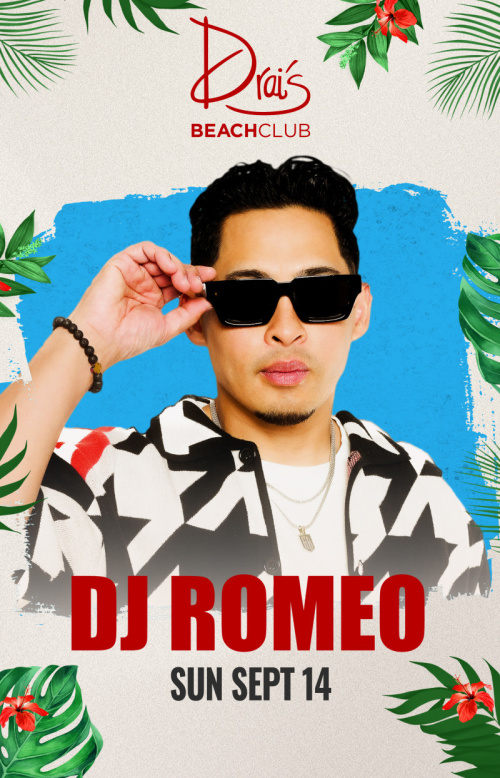 DJ ROMEO - Flyer