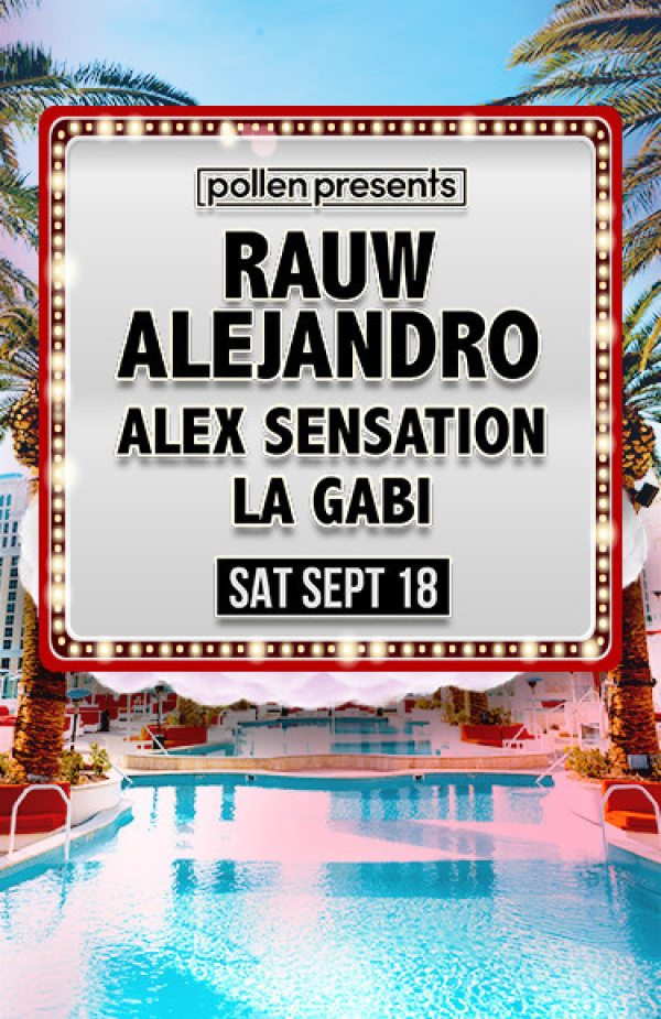 Pollen Presents Rauw Alejandro mobile