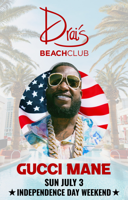 Gucci Mane at Drai's Beach Club thumbnail