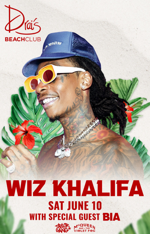 Flyer: Wiz Khalifa with special guest BIA